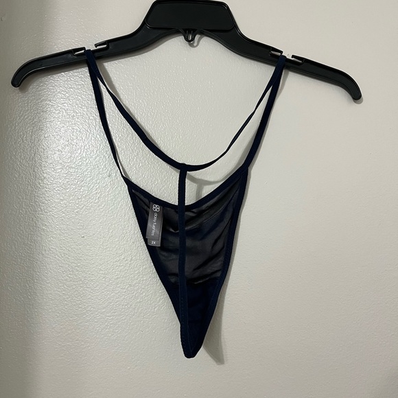 Daisy Fuentes (NWOT) Navy Blue Lingerie Set - Picture 6 of 7